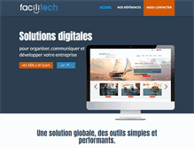 Tablet Screenshot of facilitech.fr